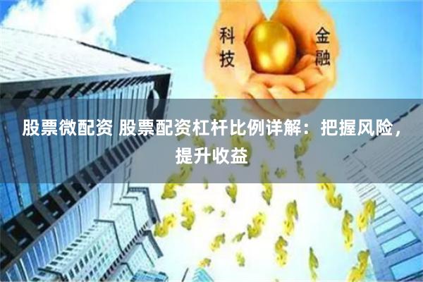 股票微配资 股票配资杠杆比例详解：把握风险，提升收益